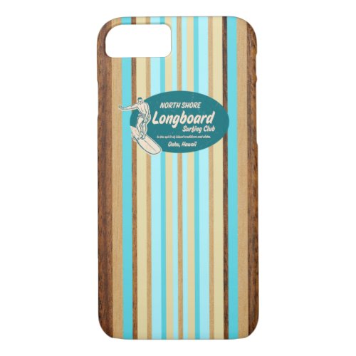 Pipeline Surfboard Hawaiian iPhone 7 case