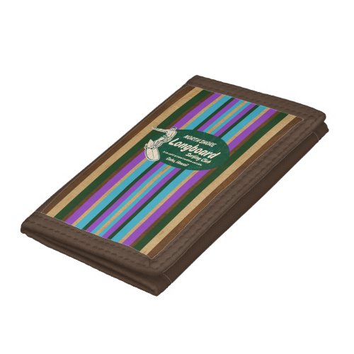 Pipeline Surfboard Hawaiian Stripe Wallets