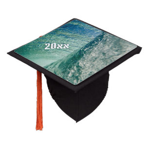 Pipeline Wave Graduation Cap Topper