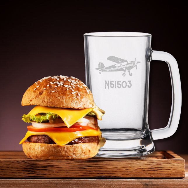 Piper Cub Airplane & Pilot Custom aircraft number  Stein (Creator Uploaded)