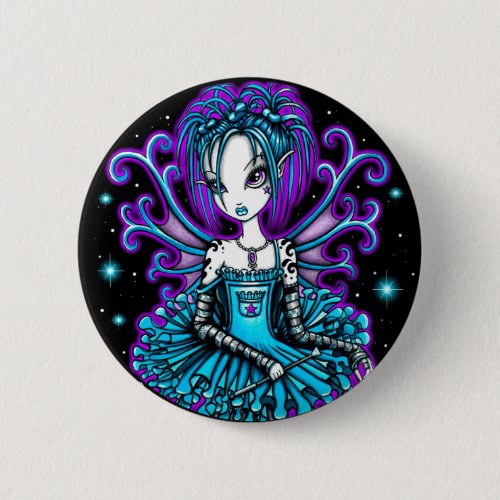 Piper Dragonfly TuTu Fairy Button