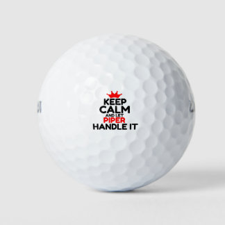 PIPER GOLF BALLS