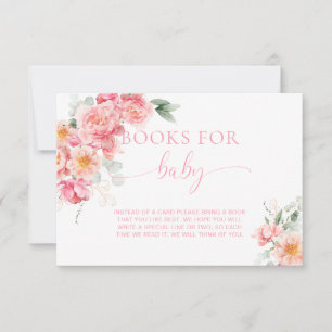 Piper Peony Books For Baby Request Card