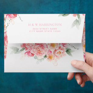 Piper Peony Floral  Envelope