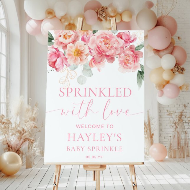 Piper Peony Sprinkled With Love Welcome Sign (Creator Uploaded)