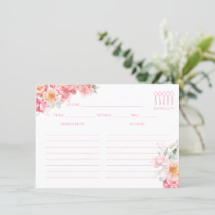 Piper Poney Recipe Enclosure Card