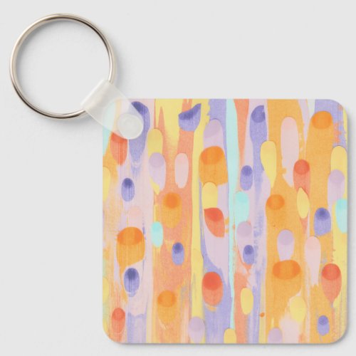Pipers and Lauras scrape art keychain