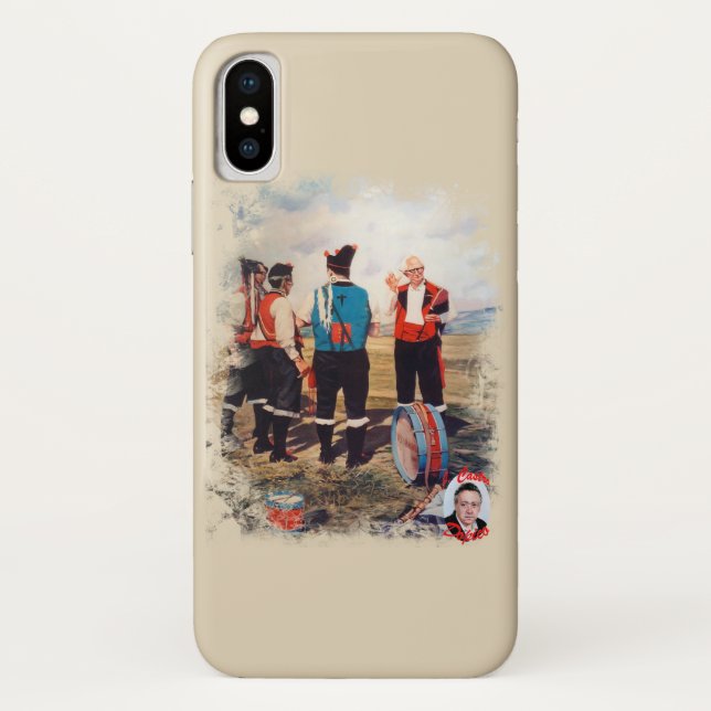 Pipers Case-Mate iPhone Case (Back)