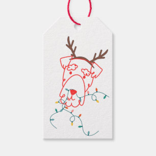 Piper's Holiday Pawty Gift Tag