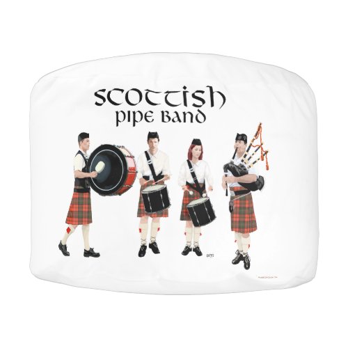 Pipes and Drums Pouf