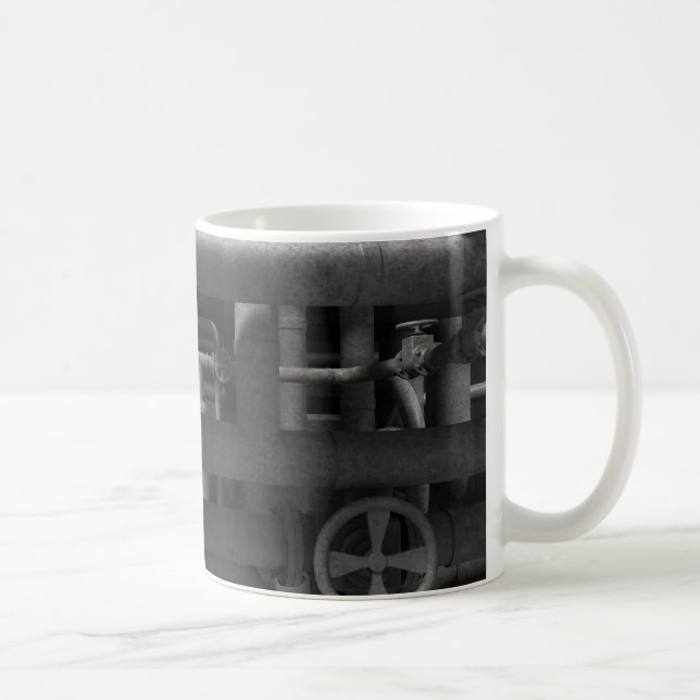 Pipes and Valves Coffee Mug (Right)