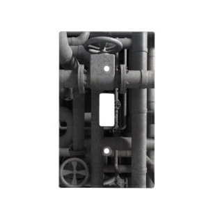 Pipes and Valves Light Switch Cover