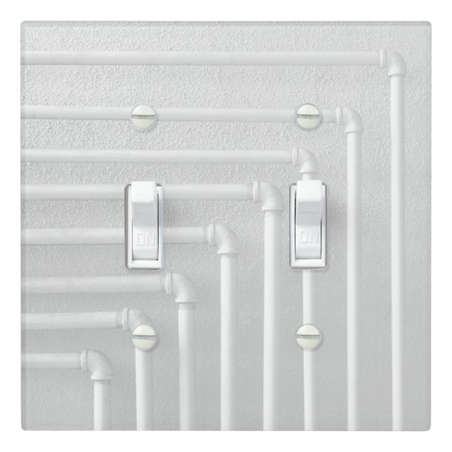 Pipes Light Switch Cover (In Situ)