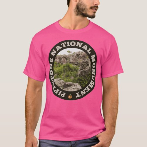 Pipestone National Monument circle T_Shirt