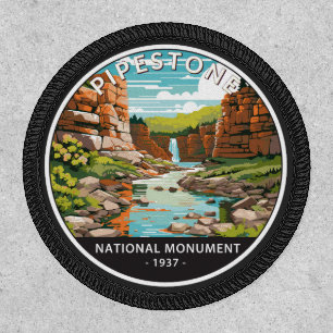 Pipestone National Monument Minnesota Circle Patch