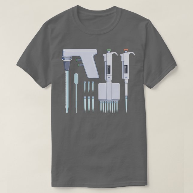 Pipette Family SMAR T-Shirt (Design Front)