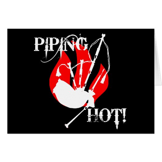 Piping Hot! Cards (Front Horizontal)
