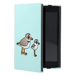 Piping Plover with chick Powis iCase iPad Mini Case with Kickstand