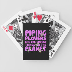 Piping Plovers are the Cutest Playing Cards