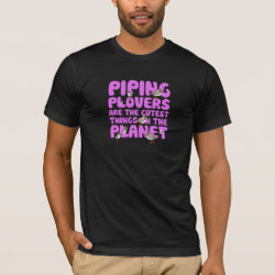 Piping Plovers are the Cutest Men's Basic American Apparel T-Shirt