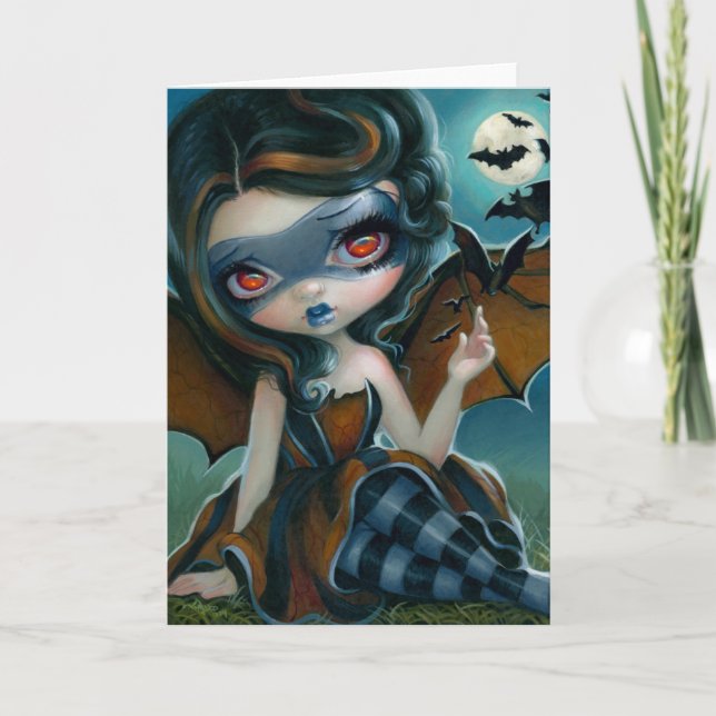 "Pipistrello" Greeting Card (Front)