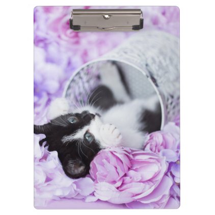 Pippa Purple Floral Clipboard