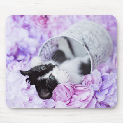 Pippa Purple Floral Mouse Pad