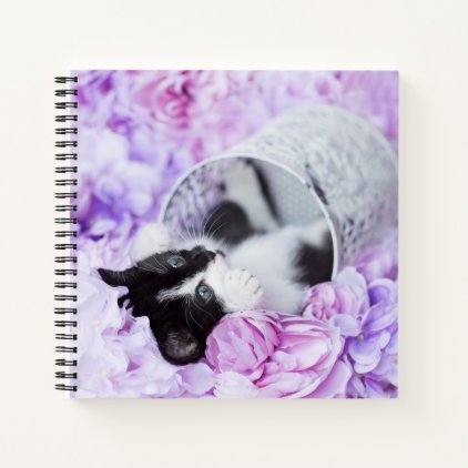 Pippa Purple Floral Notebook