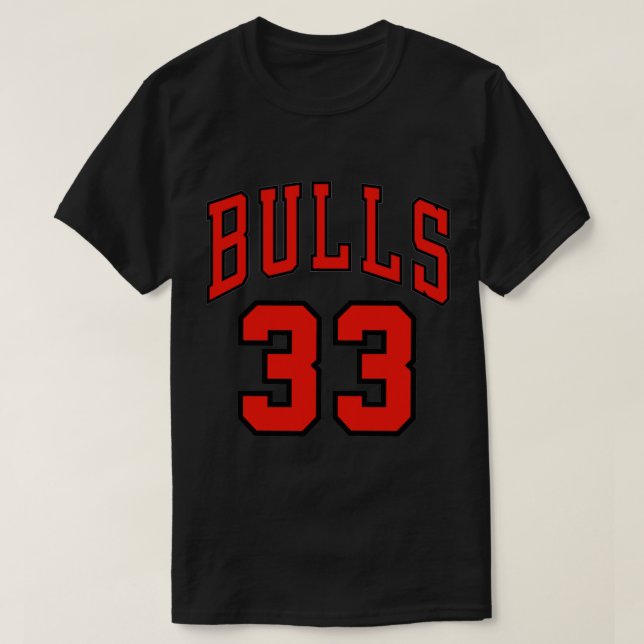 Pippen Bull Classic T-Shirt (Design Front)