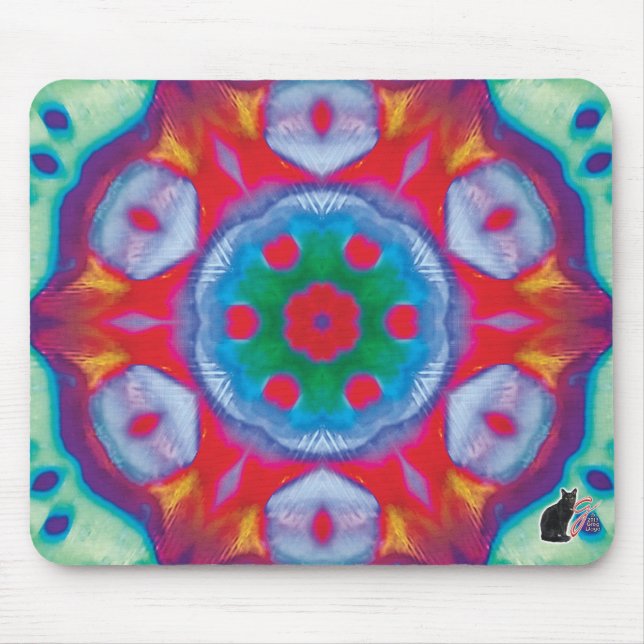 Pippin Kaleidoscope Mouse Pad (Front)