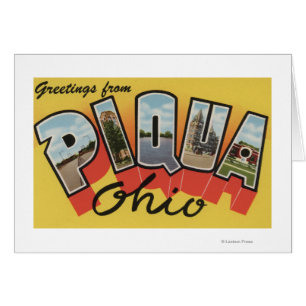Piqua, OhioLarge Letter ScenesPiqua, OH Cards