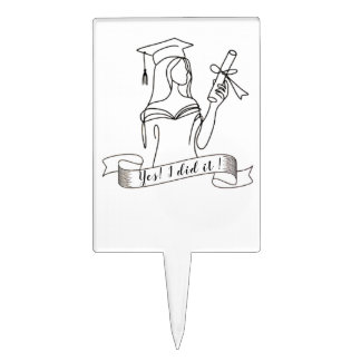 Pique à gâteau cake topper