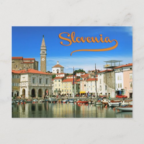 PiranSlovenia Postcard