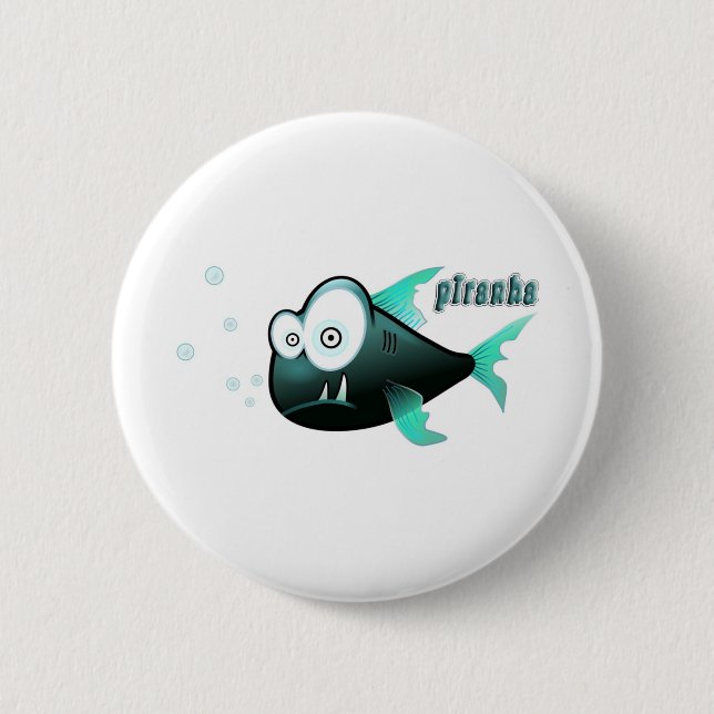 Piranha Button (Front)