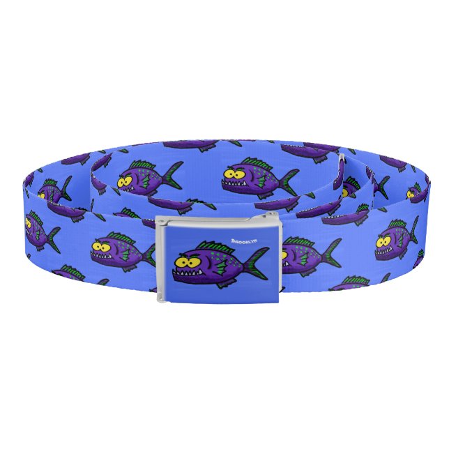 Piranha fish cartoon belt (Coil)