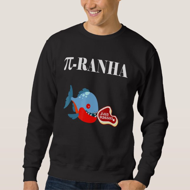 Piranha Fish Math Sweatshirt (Front)