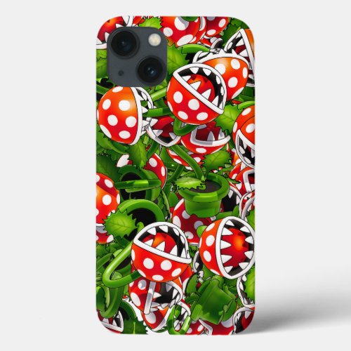 Piranha _ Iphone Case SuperMario Fun Colorful