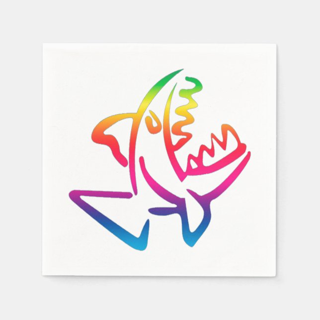 Piranha Napkins (Front)