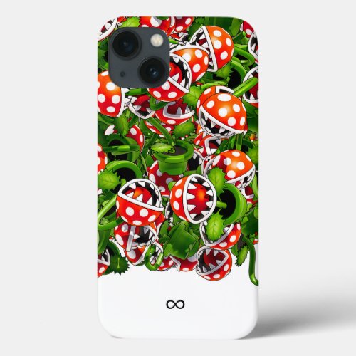 Piranha Plant_ Iphone Case SuperMario Fun Colorful