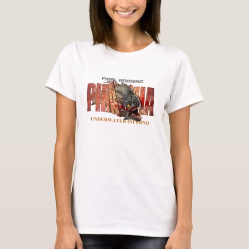 PIRANHA _ UNDERWATER INFERNO T_Shirt