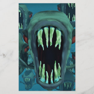 Piranhas Fish Custom Personalize Anniversaries Flyer