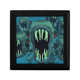Piranhas Fish Custom Personalize Anniversaries Gift Box