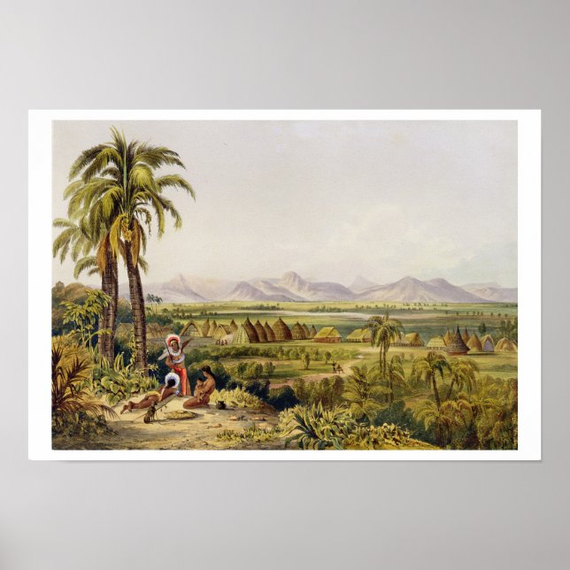 Pirara and Lake Amucu, The Site of Eldorado, print (Front)