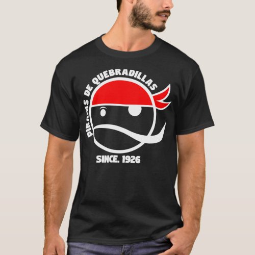 Piratas De Quebradillas Basketball Retro Design  T_Shirt