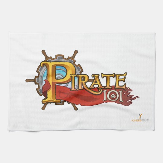 Pirate101 Logo Kitchen Towel | Zazzle.com