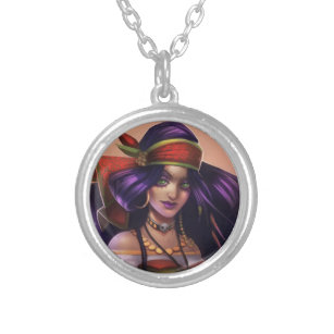 Pirate101 Madame Vadima Silver Plated Necklace