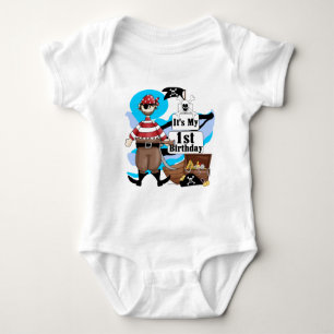 Pirate 1st Birthday T-shirts and Gifts