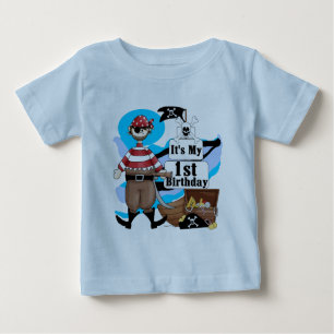 Pirate 1st Birthday T-shirts and Gifts