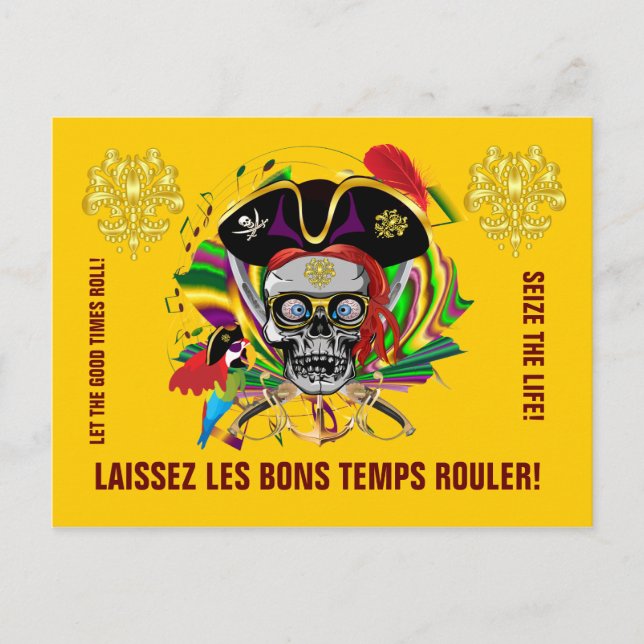 Pirate-2, NEW ORLEANS Postcard (Front)