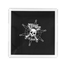 Pirate Acrylic Tray Square